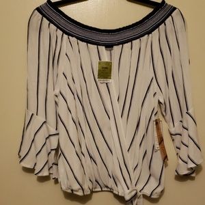 Women's Off The Shoulder Shirt